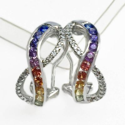 PASADENA EARRINGS IN 14K GOLD by EQUALLI.COM