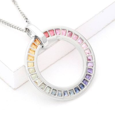 NEW YORK LARGE PENDANT IN 14K GOLD by EQUALLI.COM