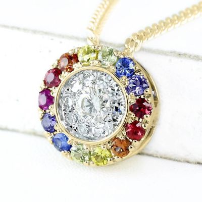 SYDNEY PENDANT IN 14K GOLD by EQUALLI.COM
