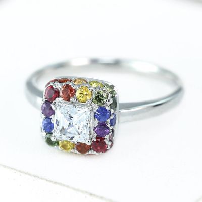 HONG KONG RING IN STERLING SILVER by EQUALLI.COM