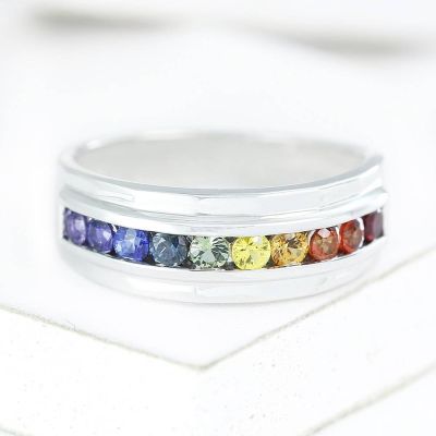BERLIN RING IN STERLING SILVER by EQUALLI.COM