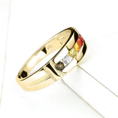 AMSTERDAM BEAR RING IN 14K GOLD by EQUALLI.COM