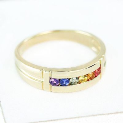 AMSTERDAM RING IN 14K GOLD by EQUALLI.COM
