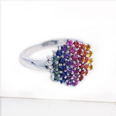 QUEENSLAND RING IN STERLING SILVER by EQUALLI.COM