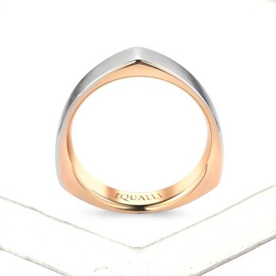 ACHILLES ENGAGEMENT RING IN 14K GOLD by Equalli.com