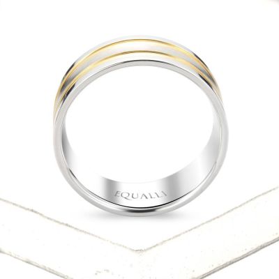 AMEINIAS ENGAGEMENT RING IN 14K GOLD by Equalli.com