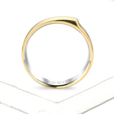 BRANCHUS ENGAGEMENT RING IN 14K GOLD by Equalli.com