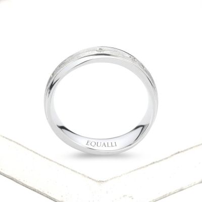 LAIUS ENGAGEMENT RING IN 14K GOLD WITH DIAMOND by Equalli.com