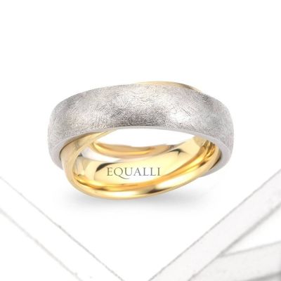 DIONYSUS WEDDING RINGS IN 14K GOLD By EQUALLI.com