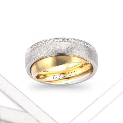 DIONYSUS ENGAGEMENT RING IN 14K GOLD WITH DIAMOND by Equalli.com