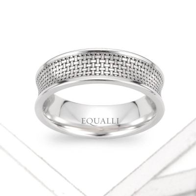 PROSYMNUS WEDDING RINGS IN 14K GOLD by EQUALLI.COM
