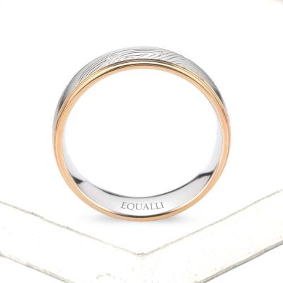 EURYALUS ENGAGEMENT RING IN 14K GOLD by Equalli.com 