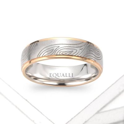 EURYALUS ENGAGEMENT RING IN 14K GOLD by Equalli.com 