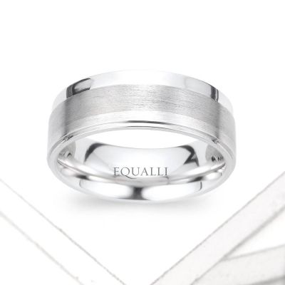 NISUS ENGAGEMENT RING IN 14K GOLD by Equalli.com