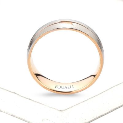 ABDERUS ENGAGEMENT RING IN 14K GOLD by Equalli.com 
