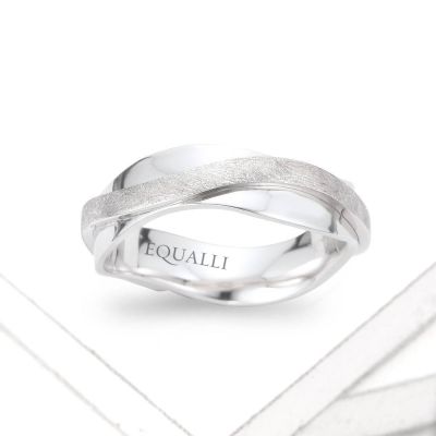 NERITES ENGAGEMENT RING IN 14K GOLD by Equalli.com