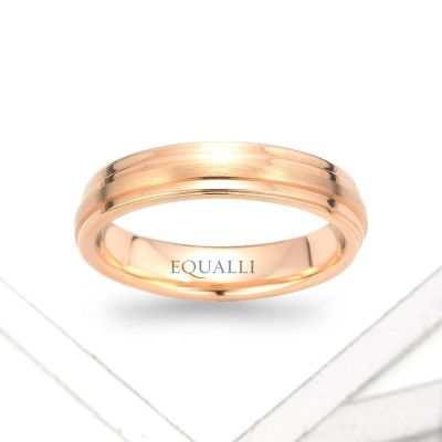 POLYEIDOS ENGAGEMENT RING IN 14K GOLD by Equalli.com 