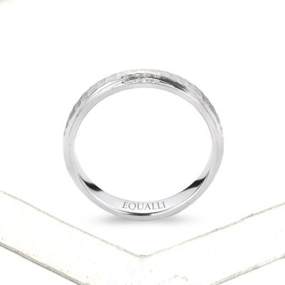 THRACIANS ENGAGEMENT RING IN 14K GOLD WITH DIAMOND by Equalli.com