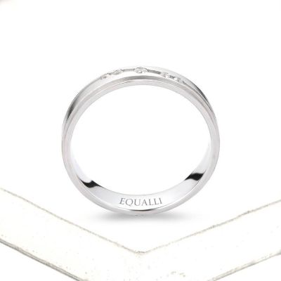 KALAIS ENGAGEMENT RING IN 14K GOLD WITH DIAMOND by Equalli.com