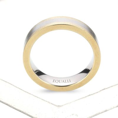 GANYMEDE WEDDING RINGS IN 14K GOLD by Equalli.com