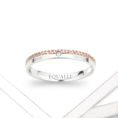 DAPHNES ENGAGEMENT RING IN 14K GOLD WITH DIAMOND by Equalli.com