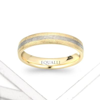 HIMEROS ENGAGEMENT RING IN 14K GOLD by Equalli.com