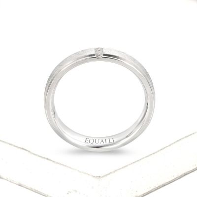 CAENEUS ENGAGEMENT RING IN 14K GOLD WITH DIAMOND by Equalli.com