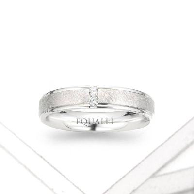 CAENEUS ENGAGEMENT RING IN 14K GOLD WITH DIAMOND by Equalli.com