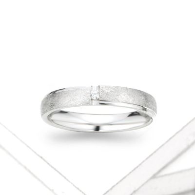 SIPROITES ENGAGEMENT RING IN 14K GOLD WITH DIAMOND by Equalli.com