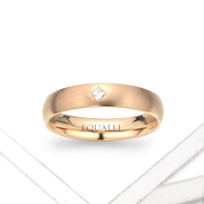 TIRESIAS ENGAGEMENT RING IN 14K GOLD WITH DIAMOND by Equalli.com