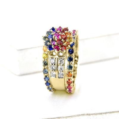 BIRMINGHAM RING IN 14K GOLD by EQUALLI.COM