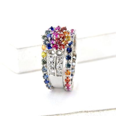 BIRMINGHAM RING IN STERLING SILVER by EQUALLI.COM