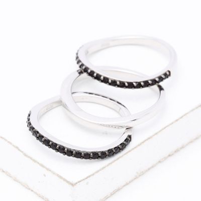 NEW ZEALAND AT NIGHT RING IN STERLING SILVER by EQUALLI.COM