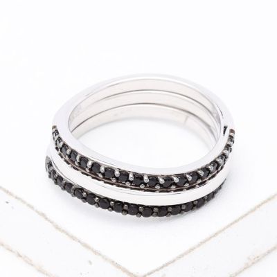 NEW ZEALAND AT NIGHT RING IN STERLING SILVER by EQUALLI.COM
