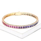 NEW YORK BRACELET IN 14K GOLD by EQUALLI.COM