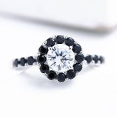 MARDI GRAS RING IN STERLING SILVER by EQUALLI.COM