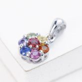 OSAKA PENDANT IN STERLING SILVER by EQUALLI.COM