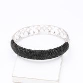 SITGES AT NIGHT BANGLE IN STERLING SILVER by EQUALLI