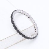 MIAMI RING AT NIGHT IN STERLING SILVER   By:EQUALLI.com