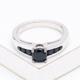 TUCSON AT NIGHT RING IN STERLING SILVER by EQUALLI.COM