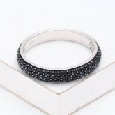 BOSTON AT NIGHT RING IN STERLING SILVER by EQUALLI.COM