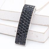 AUSTIN AT NIGHT PENDANT IN STERLING SILVER by EQUALLI.COM