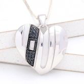 BELLAIRE AT NIGHT PENDANT IN STERLING SILVER by EQUALLI.COM