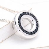 OLYMPIA AT NIGHT PENDANT IN STERLING SILVER by EQUALLI.COM