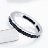 NEW YORK RING AT NIGHT IN STERLING SILVER  SAO PAULO RING AT NIGHT IN STERLING SILVER by EQUALLI.COM