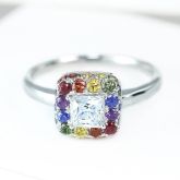 HONG KONG RING IN STERLING SILVER by EQUALLI.COM