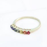 LOS ANGELES RING IN 14K GOLD by EQUALLI.COM